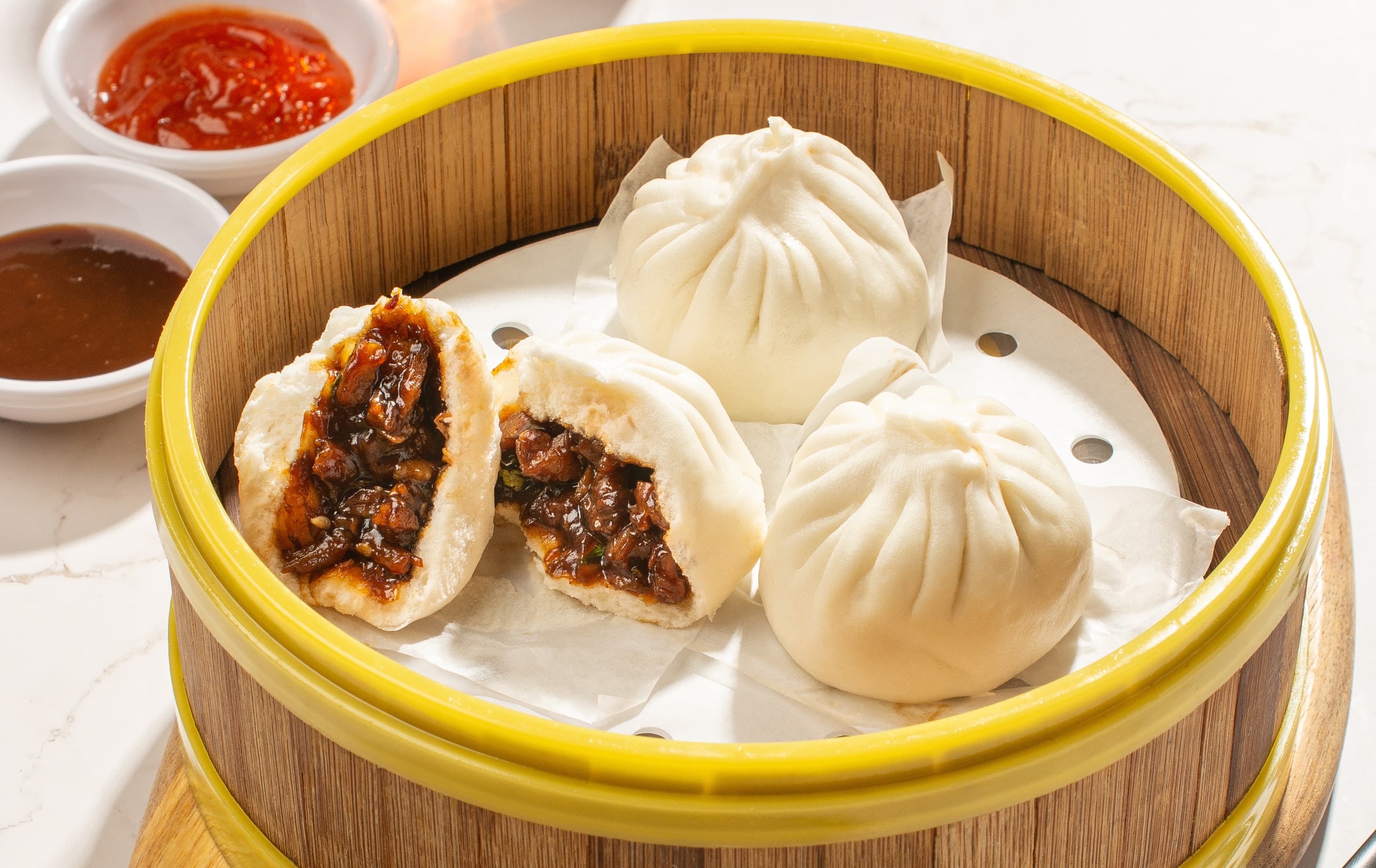 Foo Hou Dim Sum 一口叉烧包 Mini BBQ Pork Bao