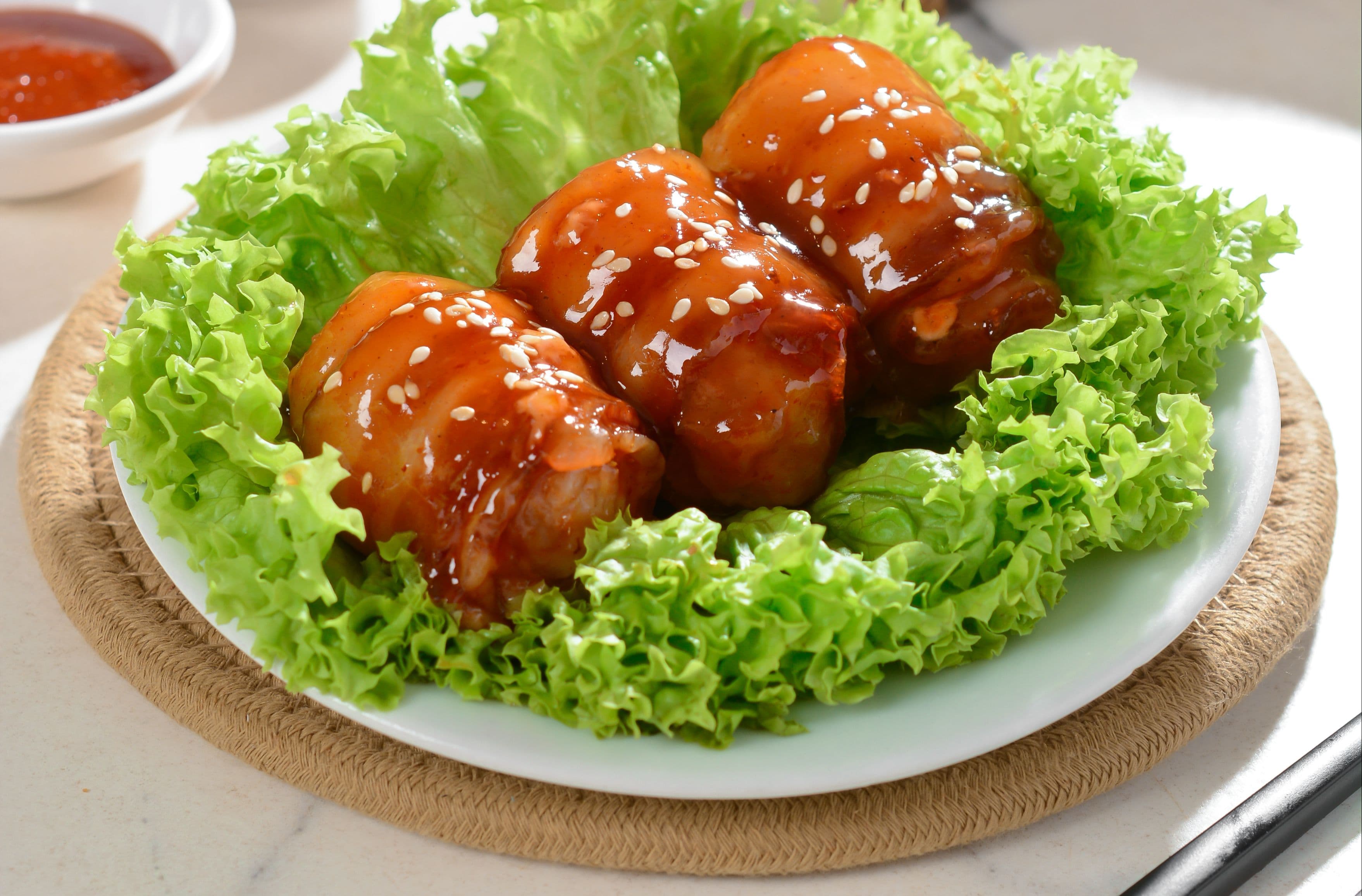 Foo Hou Dim Sum 蜜汁腌肉卷 Smoked Bacon Rolls
