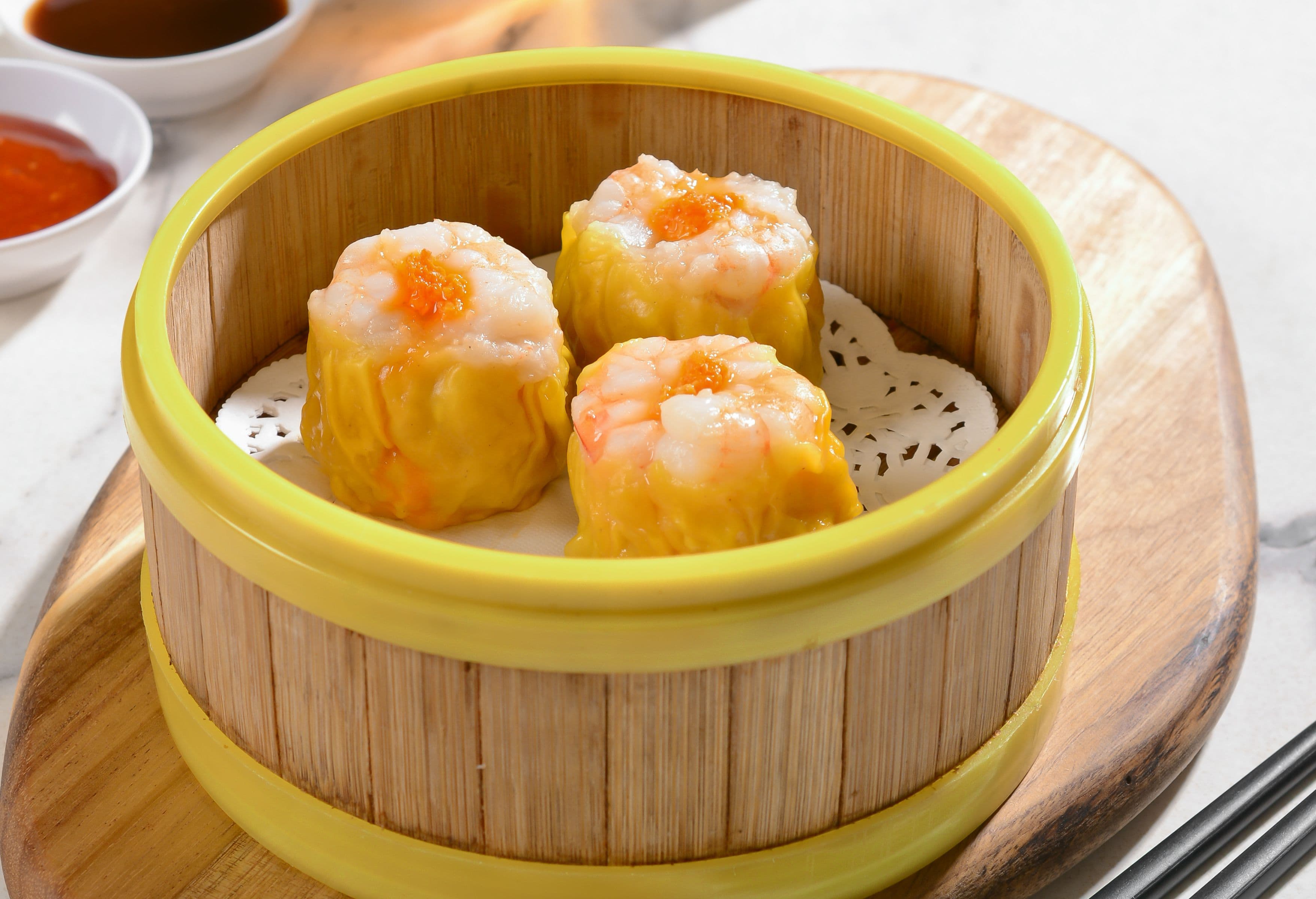 Foo Hou Dim Sum 蟹黄蒸烧卖 Steamed Signature Siew Mai